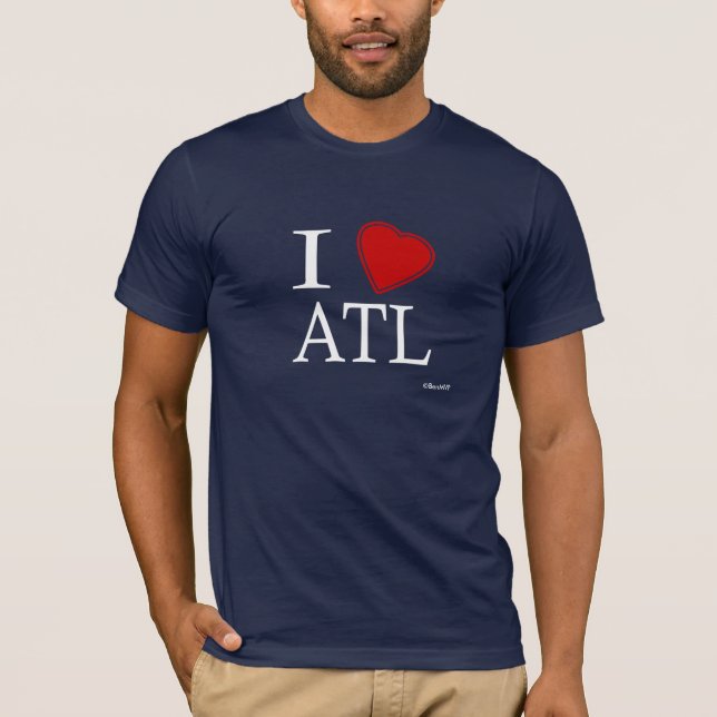 I Liebe ATL T-Shirt (Vorderseite)