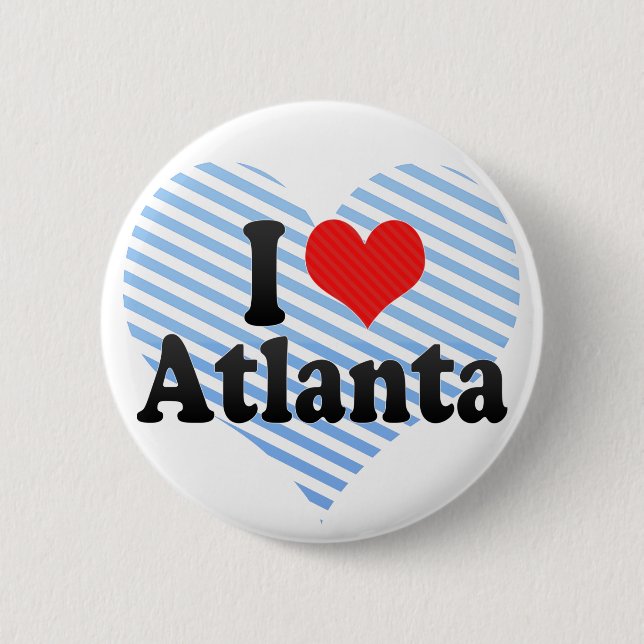 I Liebe Atlanta Button (Vorderseite)