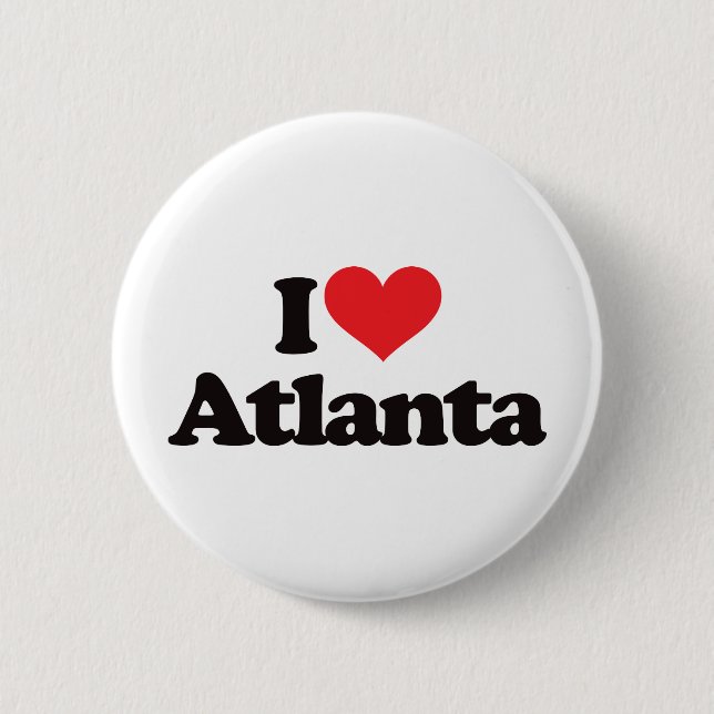 I Liebe Atlanta Button (Vorderseite)