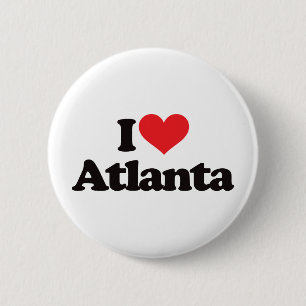 I Liebe Atlanta Button