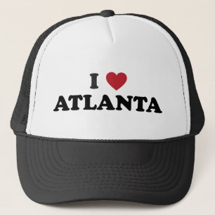 I Liebe Atlanta Georgia Truckerkappe