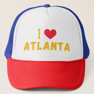 i Liebe Atlanta, Georgien Truckerkappe