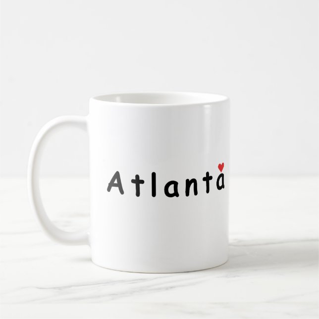 I Liebe Atlanta Kaffeetasse (Links)