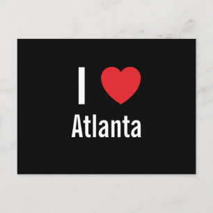 I Liebe Atlanta Postkarte