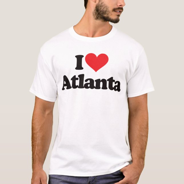 I Liebe Atlanta T-Shirt (Vorderseite)