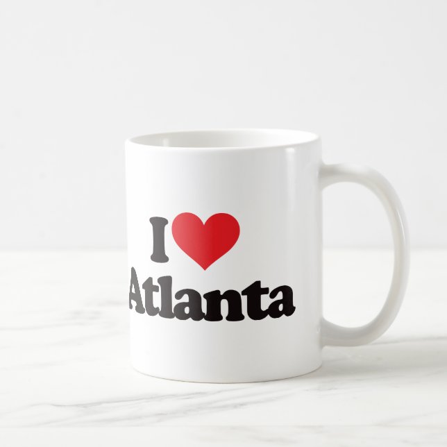 I Liebe Atlanta Tasse (Rechts)