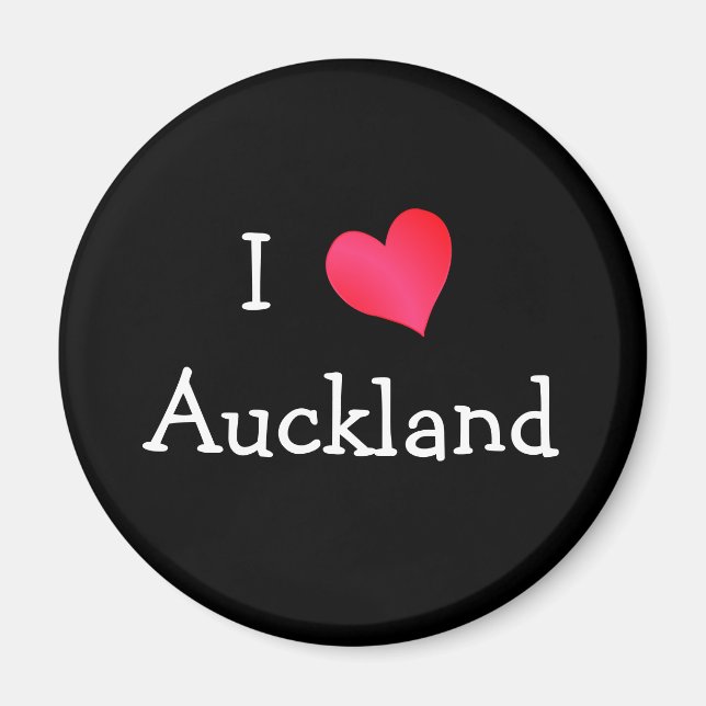 I Liebe Auckland Magnet (Vorne)