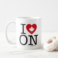 I LIEBE AUF | I Heart Ontario Kanada Personalisier
