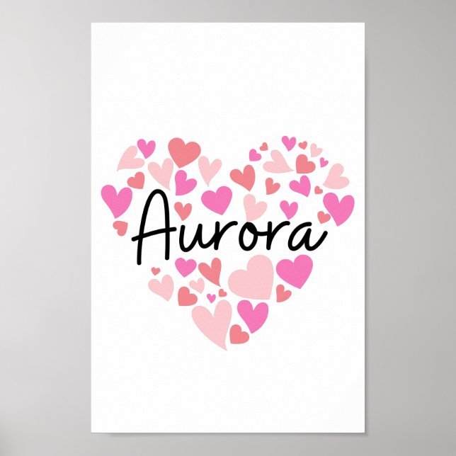 I Liebe Aurora Poster (Vorne)