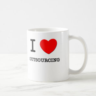 I Liebe-Auslagerung Tasse