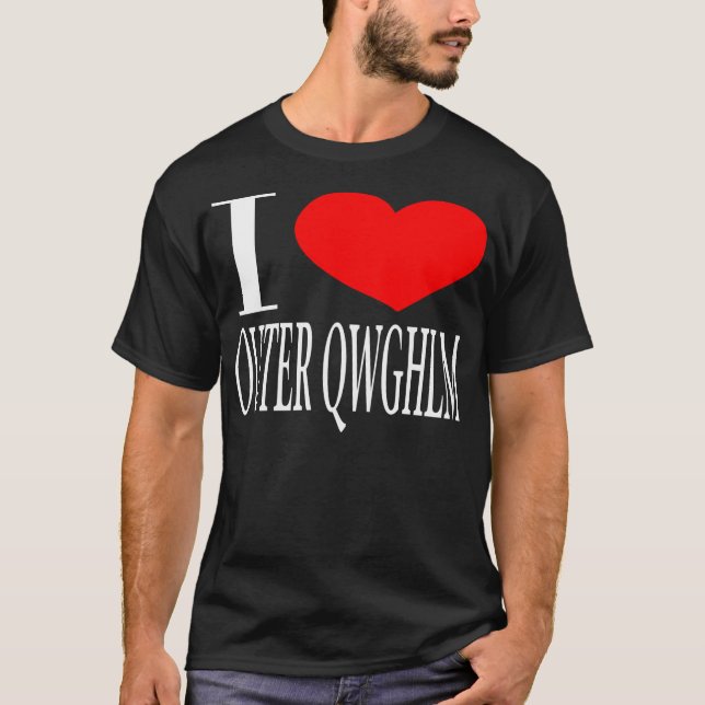 I Liebe äußeres Qwghlm T-Shirt (Vorderseite)
