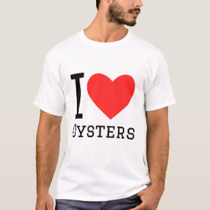 I Liebe Austern T-Shirt