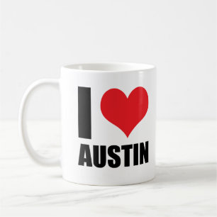 I Liebe Austin Kaffeetasse