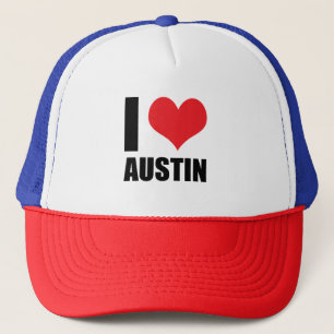 I Liebe Austin Truckerkappe