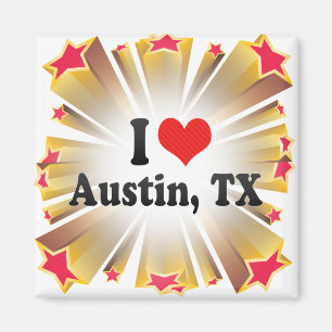 I Liebe Austin, TX Magnet