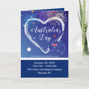 "I LIEBE AUSTRALIA" Australien Tag 26. Januar Ankündigung