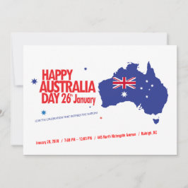 "I LIEBE AUSTRALIA" Australien Tag 26. Januar Feiertagskarte