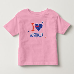 I LIEBE AUSTRALIA Glückwunsch Australien Tag 26. J Kleinkind T-shirt