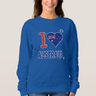I LIEBE AUSTRALIA Glückwunsch Australien Tag 26. J Sweatshirt