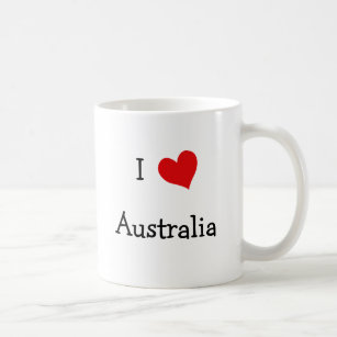 I Liebe Australien Kaffeetasse