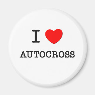 I LIEBE AUTOCROSS MAGNET