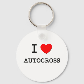 I LIEBE AUTOCROSS SCHLÜSSELANHÄNGER