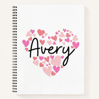 I Liebe Avery Notizbuch