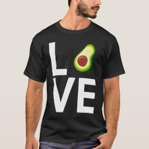 I Liebe Avocado Avocado Vegan T-Shirt