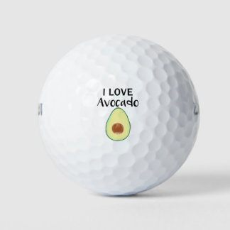I Liebe avocado fruit Golfball