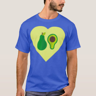 I Liebe Avocado Gesunde Lebensmittel Gemüse T-Shirt