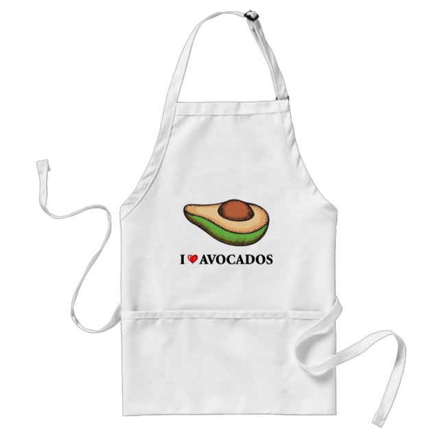 I Liebe-Avocados Schürze (Vorne)