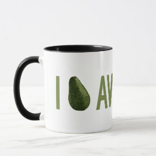 I Liebe Avocados Tasse