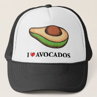 I Liebe-Avocados Truckerkappe