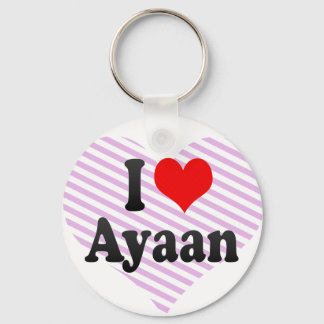 I Liebe Ayaan Schlüsselanhänger