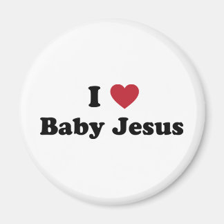 I Liebe Baby jesus Magnet
