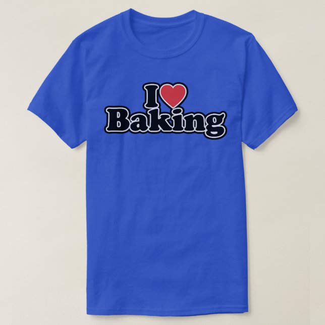 I Liebe Backen 1936 T-Shirt (Design vorne)