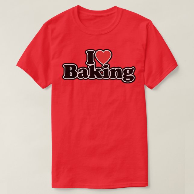 I Liebe Backen 1941 T-Shirt (Design vorne)
