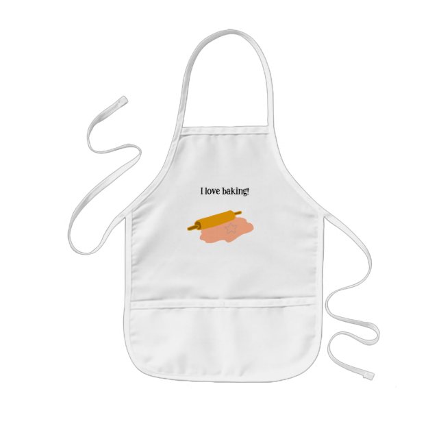I Liebe Backen Kinderschürze (Vorne)