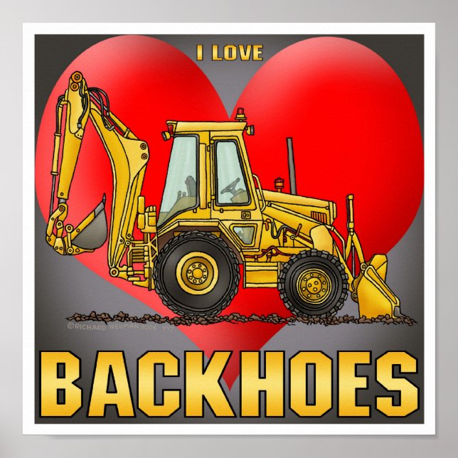 I Liebe Backhofs Poster Print (Vorne)