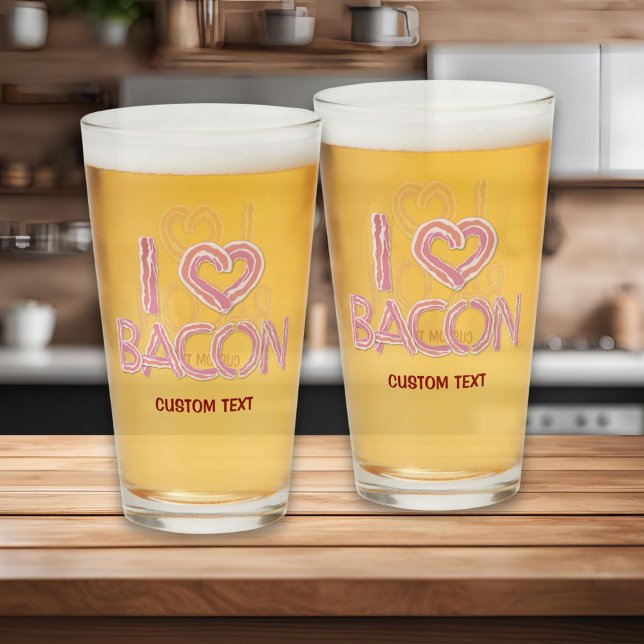 I Liebe Bacon Glas (Von Creator hochgeladen)