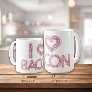 I Liebe Bacon Kaffeetasse