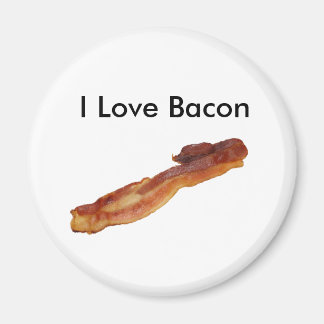 I Liebe Bacon Magnet