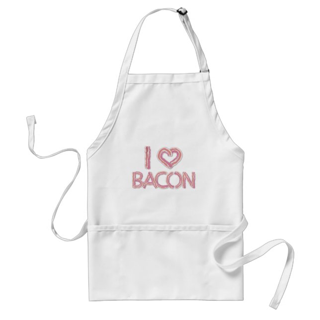 I Liebe Bacon Schürze (Vorne)
