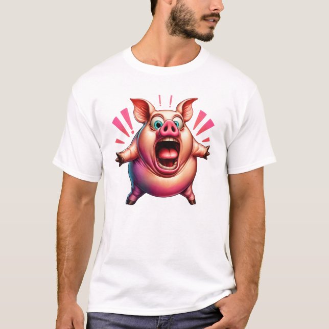 I LIEBE BACON T-Shirt (Vorderseite)