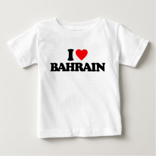 I LIEBE BAHRAIN BABY T-SHIRT