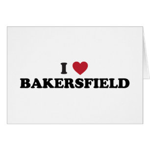 I Liebe Bakersfield Kalifornien