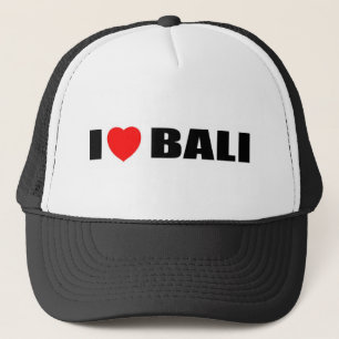 I Liebe Bali, Indonesien Truckerkappe