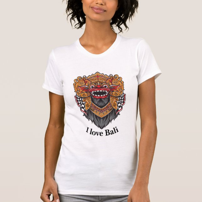 I Liebe Bali T - Shirt (Vorderseite)