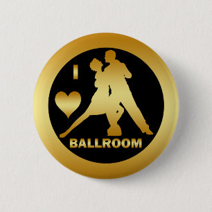 I LIEBE-BALLSAAL BUTTON