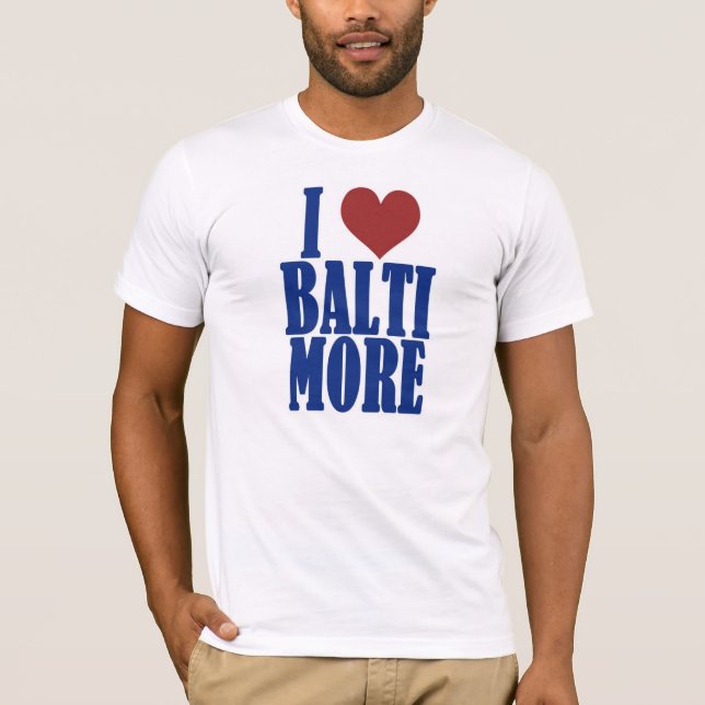 I Liebe Baltimore T-Shirt (Vorderseite)